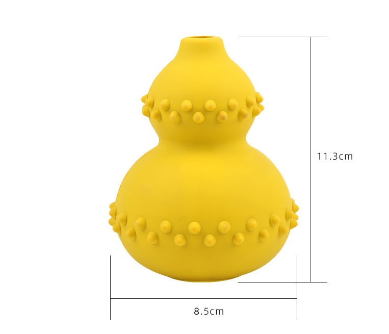 Natural Rubber Dog Toy – Tough & Treat-Ready