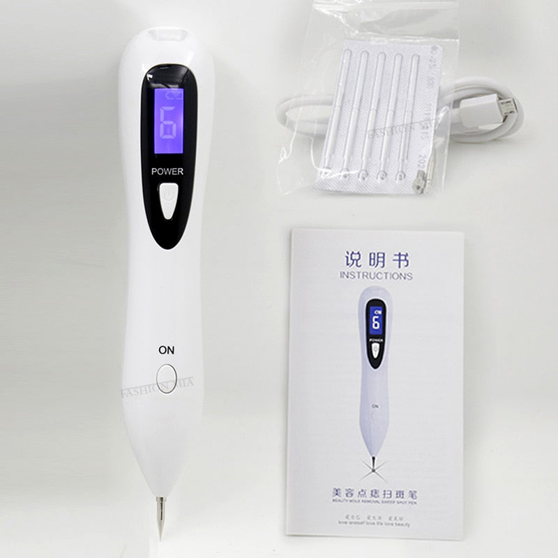 6 level Spot Remover Laser Plasma Pen Skin Care Mole Removal Dark Skin Wart Tattoo Removal Tool Laser Plasma Beauty Care gun