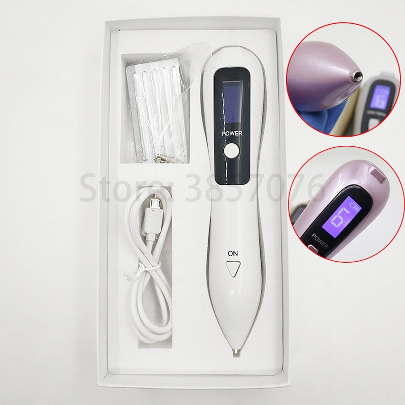 6 level Spot Remover Laser Plasma Pen Skin Care Mole Removal Dark Skin Wart Tattoo Removal Tool Laser Plasma Beauty Care gun