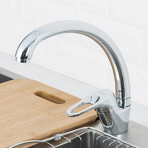 FRAP Brass 5 color Kitchen sink faucet Mixer Cold And Hot Single Handle Swivel Spout Kitchen Water Sink Mixer Tap Faucets F4113