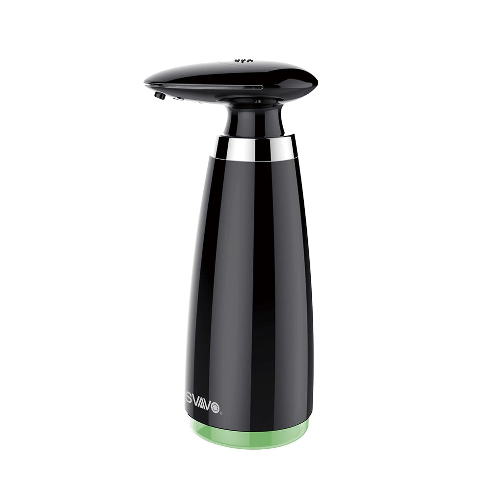 Automatic Soap Dispenser Touchless, 350ml Battery Operated with Adjustable Soap Volume Infrared Sensor for Home Kitchen, White