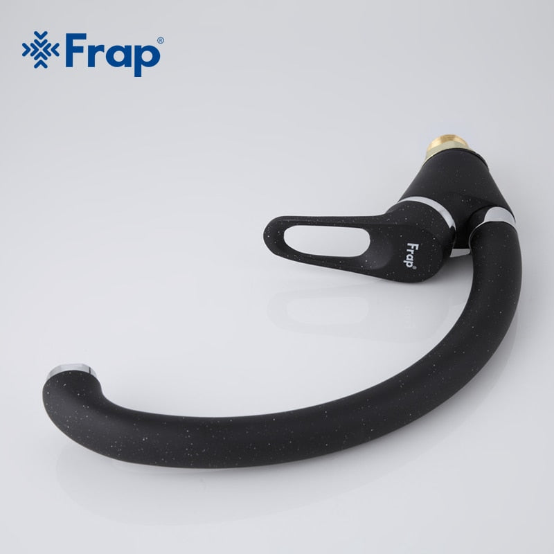 FRAP Brass 5 color Kitchen sink faucet Mixer Cold And Hot Single Handle Swivel Spout Kitchen Water Sink Mixer Tap Faucets F4113