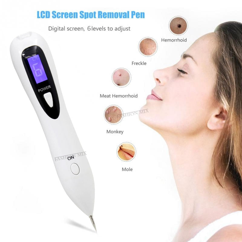 6 level Spot Remover Laser Plasma Pen Skin Care Mole Removal Dark Skin Wart Tattoo Removal Tool Laser Plasma Beauty Care gun