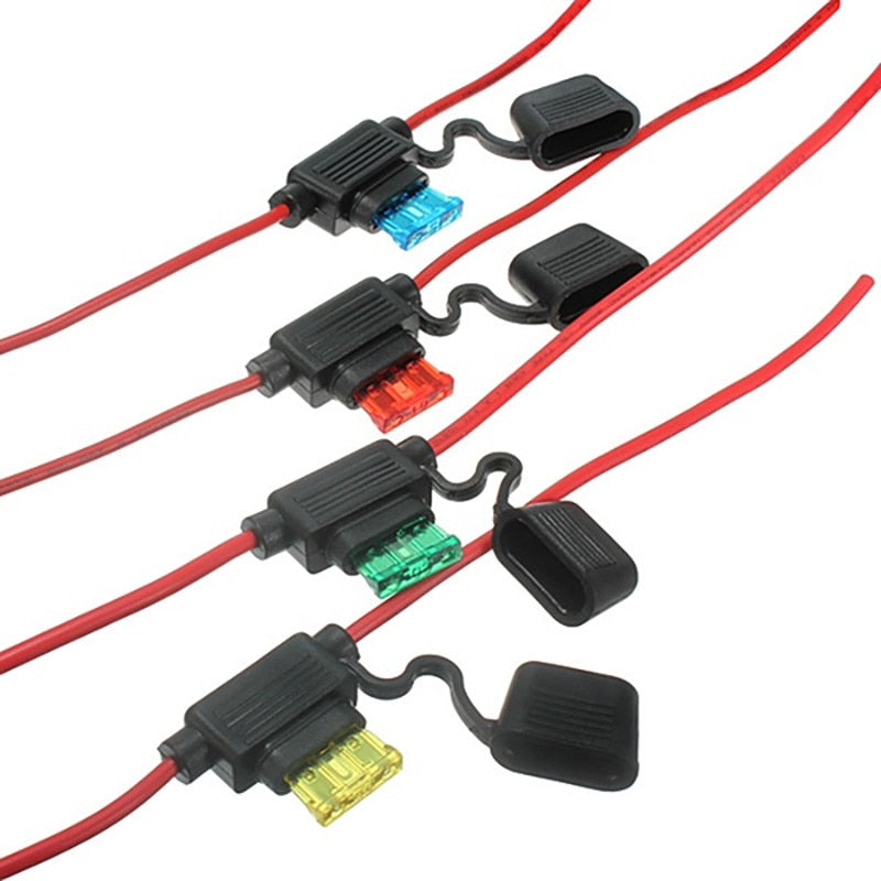120Pcs Profile S/M Size Blade Car Fuse Assortment Set for Auto Car Truck 5/10/15/20/25/30A Fuse with Plastic Box