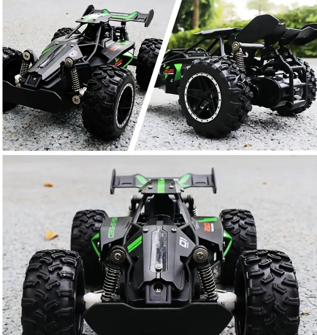 1:18 Small High-speed Off-road 2.4G Remote Control Car Drifting 15KM/H To Adapt To Various Road Sections Anti-collision Settings Rubber Big Tires