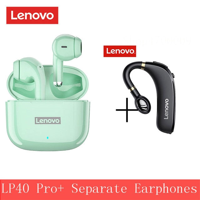 Original Lenovo LP40 Pro TWS Wireless Earphone Bluetooth 5.1 Dual Stereo Noise Reduction Bass Touch Control 250mAh New 2022