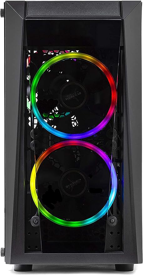 Skytech Blaze ll Gaming PC Desktop – Intel i5-10400F, GTX 1660, 1TB NVME, 16G DDR4 3200, AC Wi-Fi, Windows 10 Home 64-bit, Black