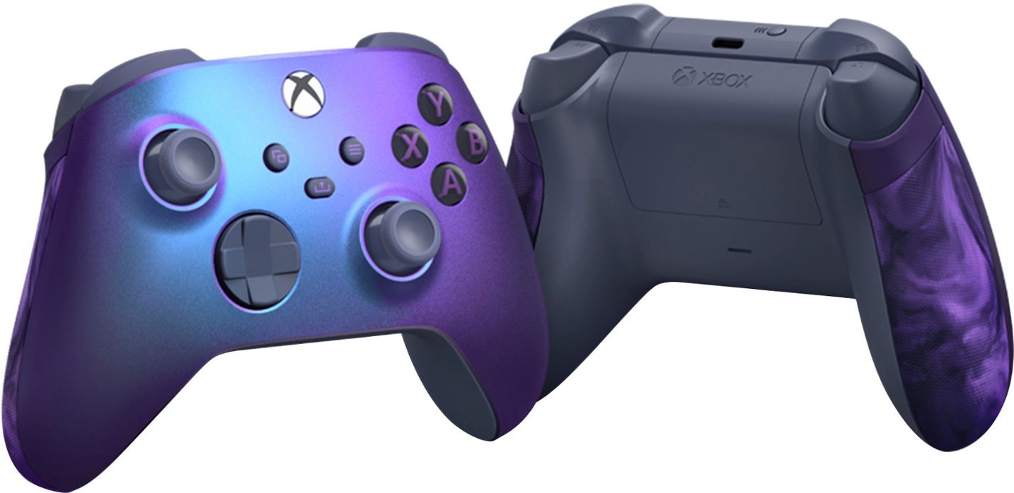 Microsoft - Xbox Wireless Controller for Xbox Series X, Xbox Series S, Xbox One, Windows Devices - Stellar Shift Special Edition