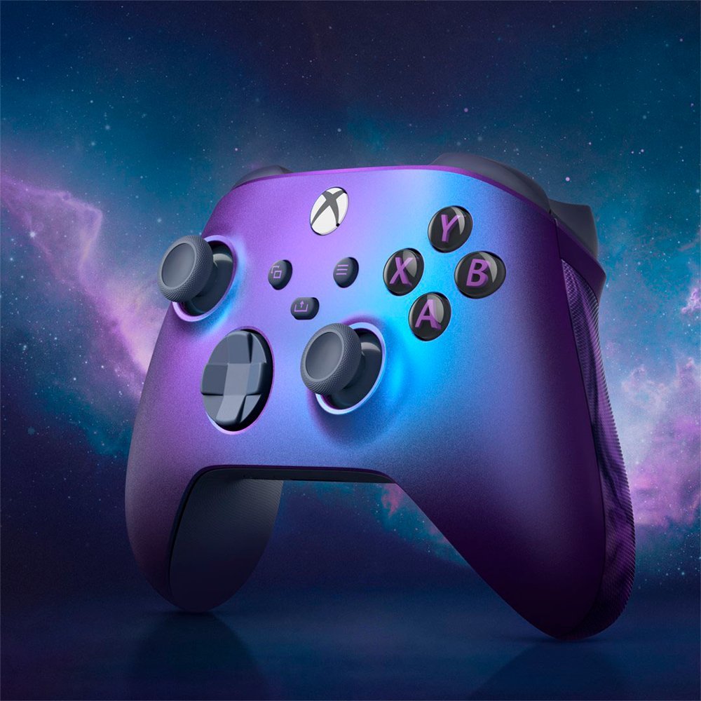 Microsoft - Xbox Wireless Controller for Xbox Series X, Xbox Series S, Xbox One, Windows Devices - Stellar Shift Special Edition