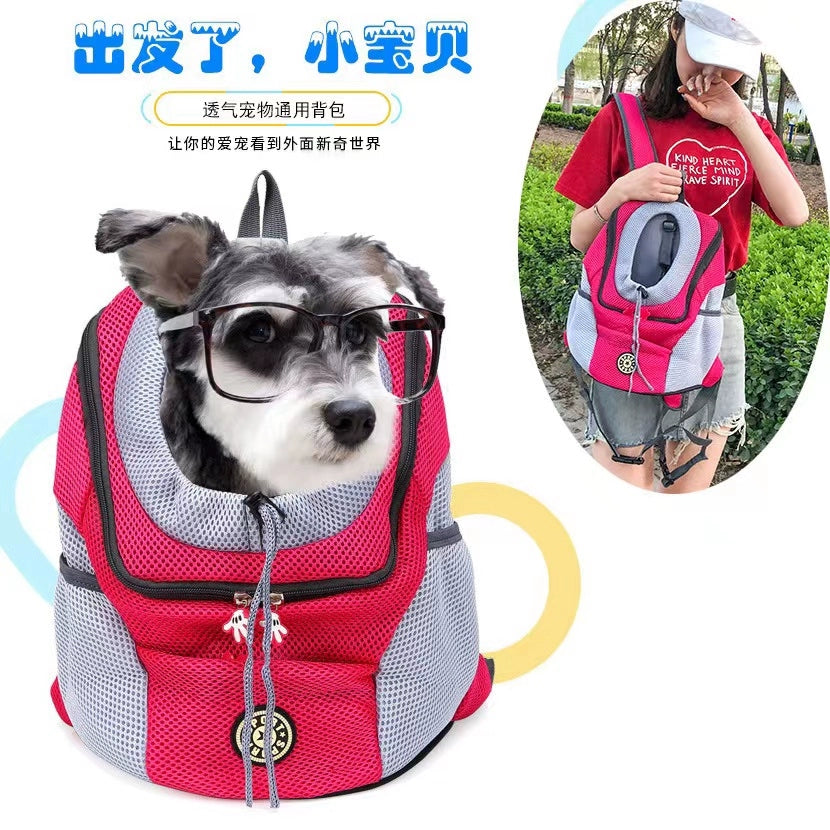 Bicycle with Dog Handy Gadget Pet Bag Outing Carry Bag Dog Schnauzer Teddy Go out Walking Dog Backpack