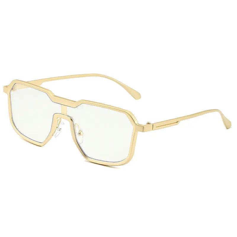 Punk Metal Sunglasses For Men - Image #12