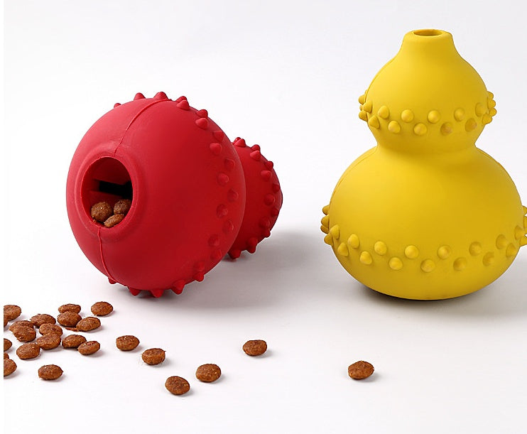 Natural Rubber Dog Toy – Tough & Treat-Ready
