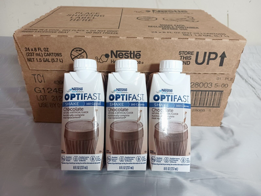 OPTIFAST® 800 READY-TO-DRINK SHAKES | CHOCOLATE | 24 SERVINGS | NEW & FRESH ✅🔥