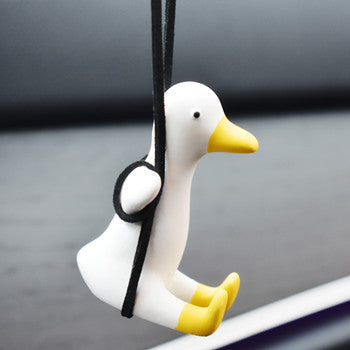 Automotive Swing Duck Rearview Mirror Pendant