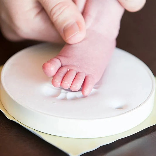 DIY Baby Handprint Slime