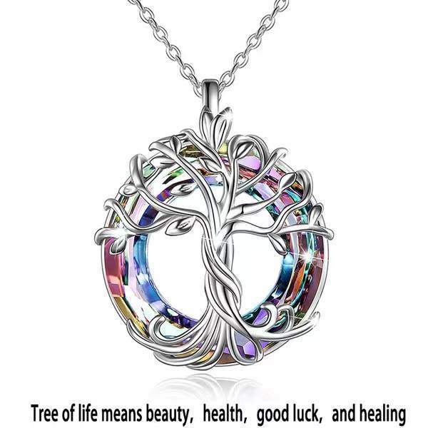 Fashion Tree Of Life Necklace Jewelry Pendant Personality Simple Hollow