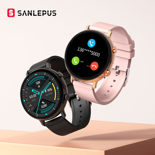 SANLEPUS ECG Smart Watch Dial Call 2022 NEW Men Women Waterproof Smartwatch Heart Rate Monitor For Android Apple Samsung