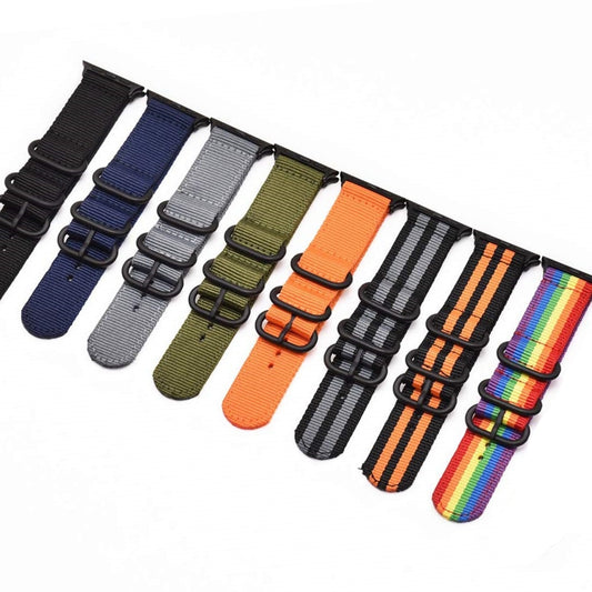 strap For Apple watch 5 band 44mm 40mm iWatch band 42mm 38mm Sports Nylon bracelet for Apple watch band 5 4 3 2 accessories