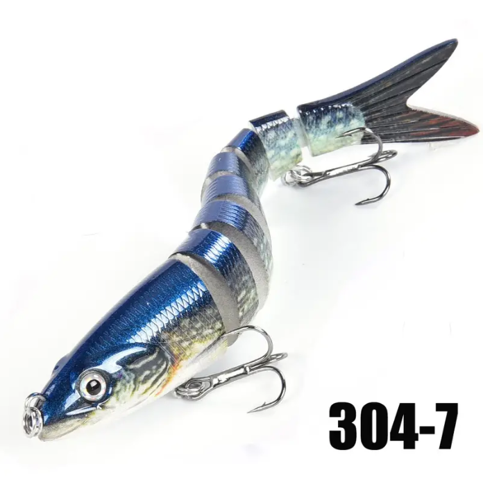 Fishing Lures Multi Jointed Swimbait Crank Bait Slow Sinking Bionic Ar