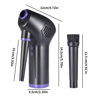 Handheld Rechargeable Dust Blower, High-power Computer Cleaning Machine